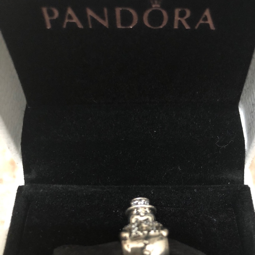 Authentic Pandora 2016 Christmas Snowman